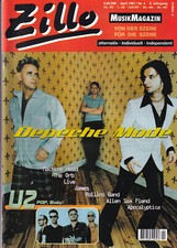 ZILLO MusikMagazin Nr. 4 April 1997 - Depeche Mode, Rollins Band, The Orb