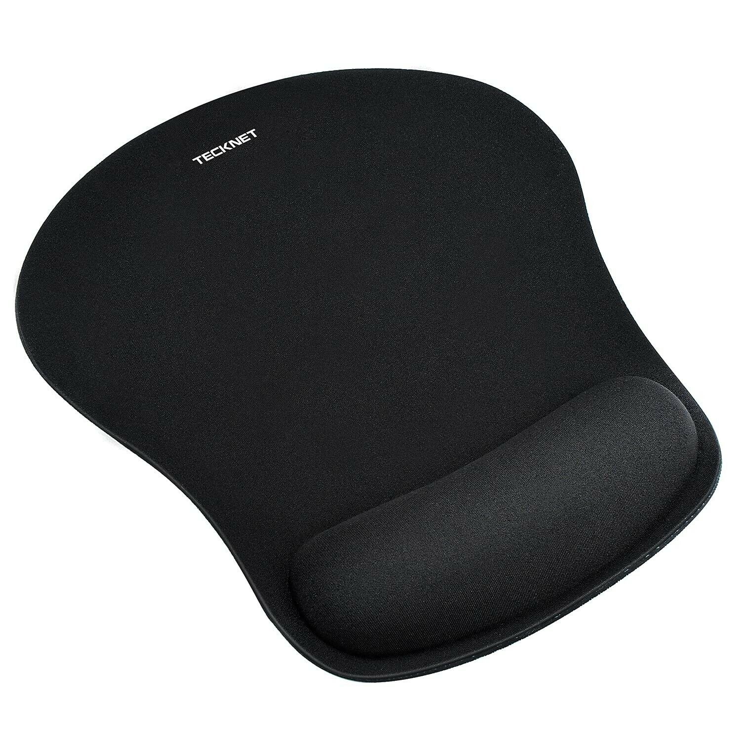 TECKNET Ergonomic Gaming Office Mouse Pad Mat Mousepad with Rest Wrist Suppor...
