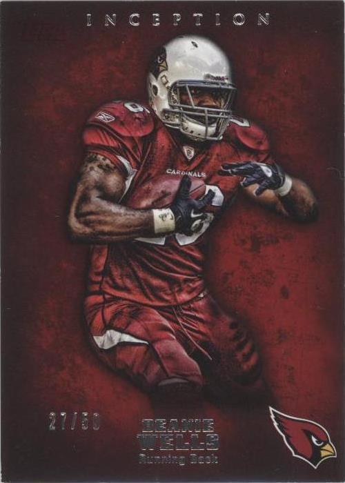 Topps Inception Nfl 2012 Topps Inception - Chris Wells #44 Red /50 for sale online | eBay