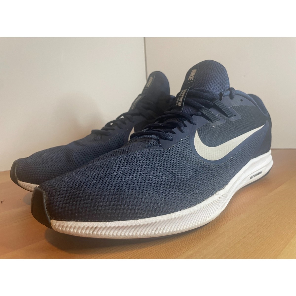 USED Nike Downshifter Mens Running Shoes,UK 7.5 US 8.5-Indigo Haze Gridiron 500 Nike Men main image 2