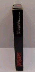 NES Final Fantasy With Game World Map/Monster Id Book, Box & Game Cover Vintage