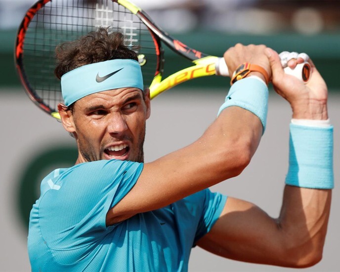 Tennis Playera Nadal Champion Tennis Player RAFAEL NADAL Glossy