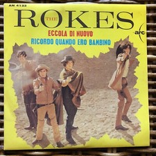 THE ROKES ECCOLA DI NUOVO Quei Favolosi Anni 60 promo 7" 45 giri vinile 
