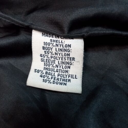 Steve & Barry's Jacket Mens L Blue Double Down Insulated Zip Up Pockets Warm - Picture 9 of 16