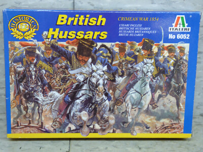 1/72 Italeri / Airfix Compatible Crimean War British Hussars Soldiers Lot#31BB