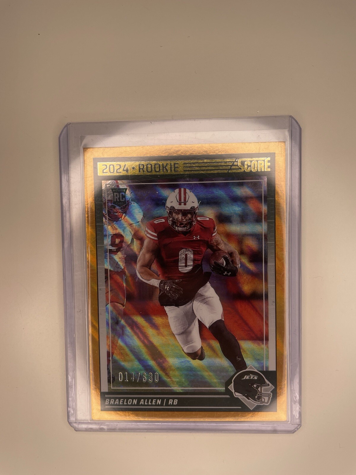 2024 Score - Rookies Lava #390 Braelon Allen /630 (RC)