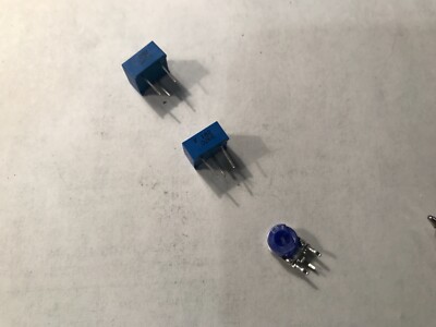 1K Ohm trimmer pot resistor Pack of 20 plus 15 pack of 2k plus 15 pack of 10k