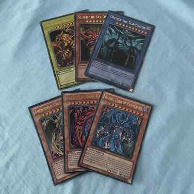 Yu-Gi-Oh! Gottkarten & Heilige Tierwesen - Obelisk, Slifer, Ra, Raviel, Uria, Hamon