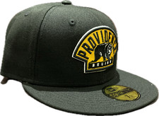 Providence Bruins Black Custom Alt Logo New Era 59fifty Fitted Hat AHL Hockey