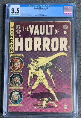 The Vault of Horror #40 Vorcode Horror CGC 3.5 1989847005