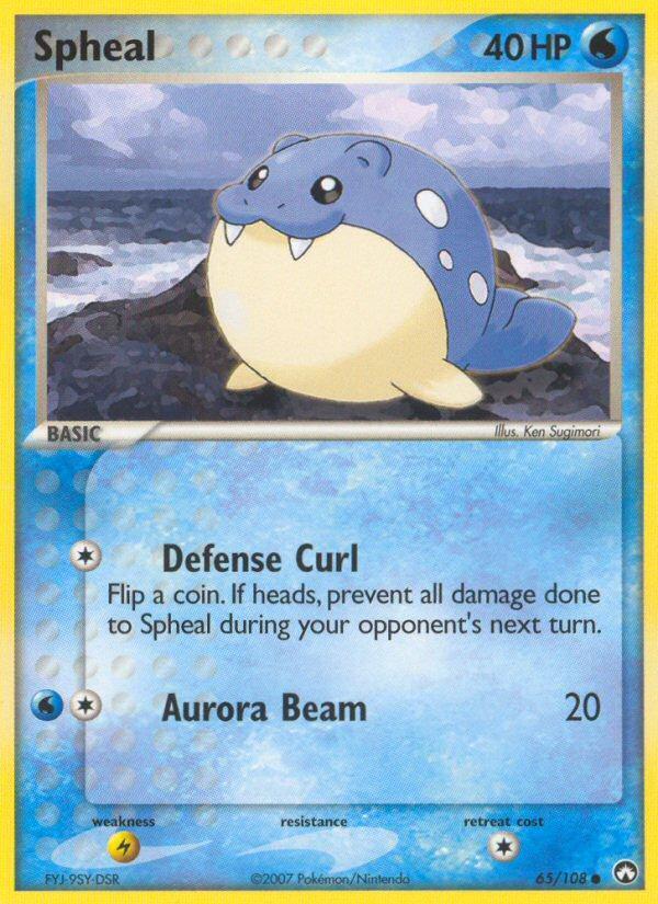 Pokemon Spheal (65/112) Power Keepers LP