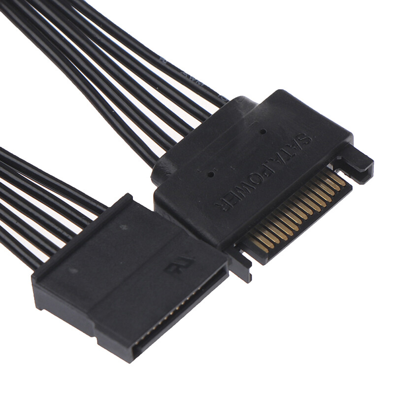30CM SATA 15Pin Male to Female Power Cable HDD SSD Power Supply AUQ DkBIBIM__x eBay