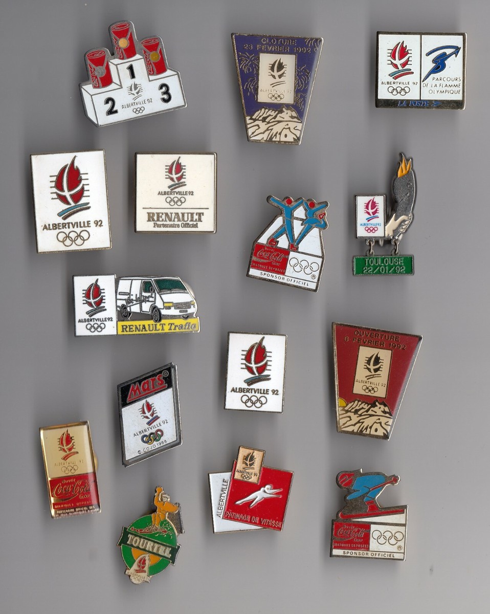 PIN'S J.O Albertville 92 - Thomson - Saut A Ski EUR 6,50 - FR