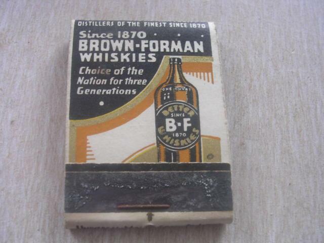30 s Brown Forman Whiskies Brown Forman Distillery Louisville KY Empty 