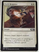 Swift Response - Magic 2021 Core Set M21 - Magic the Gathering MTG Nice!