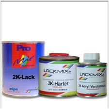 RAL 9005 TIEFSCHWARZ / 2K-Acryl-Autolack / 1,...