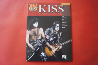 Kiss - Guitar Play along (mit CD) .Songbook Notenbuch .Vocal Guitar