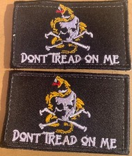 Texas state flag patches set of two pieces