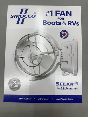 #ad #ad Sirocco II Fan by Caframo 12V 24V White 7010PK17W $125.00