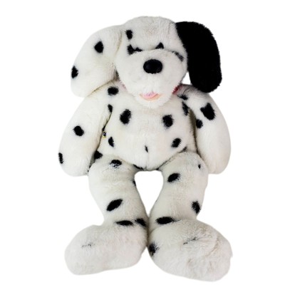BAB Build A Bear Plush Stuffed Animal Dalmation Puppy Dog 1997 17'' Floppy Ears