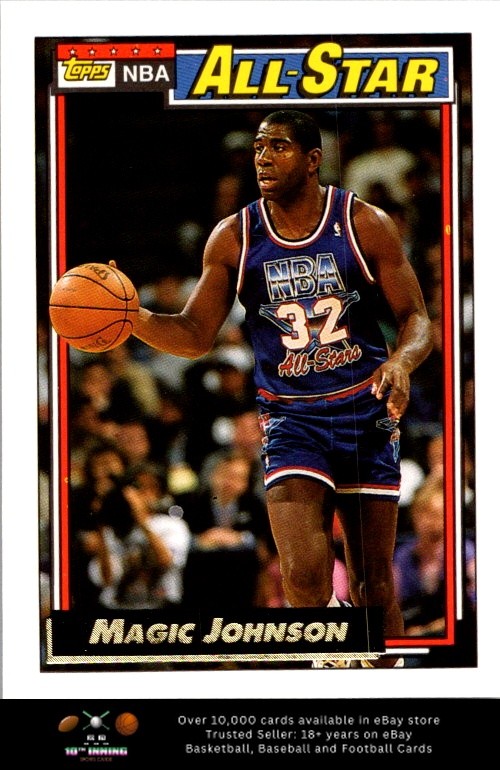 1992-93 Topps Gold BASKETBALL #126 Magic Johnson