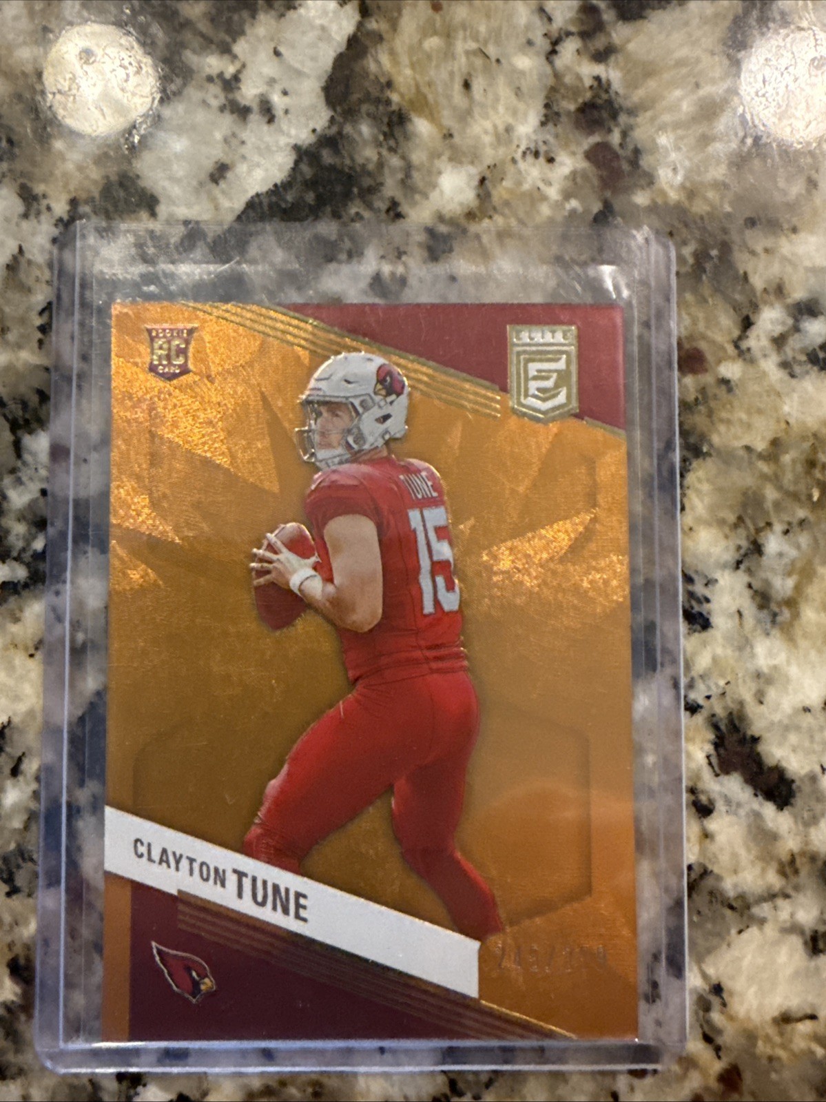 2023 Panini Donruss Elite Clayton Tune Rookie Orange Parallel /399