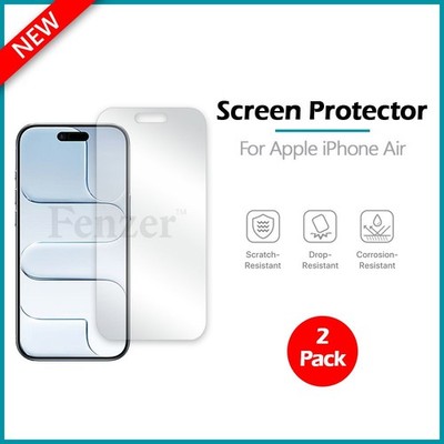 2-Pack LCD Ultra Clear HD Screen Shield Protector for Apple iPhone 17 Air