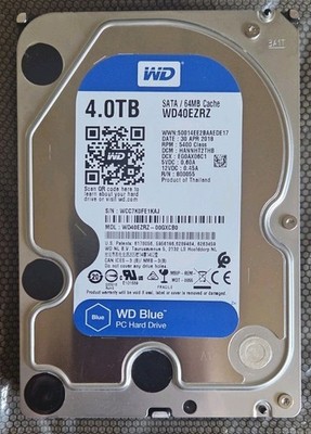 Western Digital Blue WD40EZRZ 4TB 3.5'' Festplatte - PCB: 2060-800055-002 Rev P1