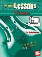 First Lessons Violin by Duncan Craig English Paperback Book
