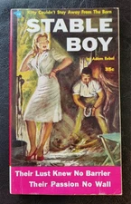Stable Boy Adam Rebel Beacon Books B107 PBO 1954 Classic Walter Popp GGA NICE