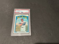 1972 Topps Baseball Card #100 Frank Robinson Baltimore Orioles PSA 4