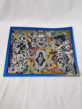 Hand Decorated Vintage Spaulding Rodgers Tattoo Flash Sheet 27T From 1983