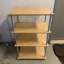 Quadraspire Q4 Hifi Audio Component Rack Shelving 23”x15.5”x38