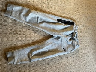 Nike Large Boys Tech Fleece Grey Pants