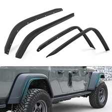 4x Fender Flares Front Rear Wheel for 2020-2024 Jeep Gladiator JT Mojave Rubicon