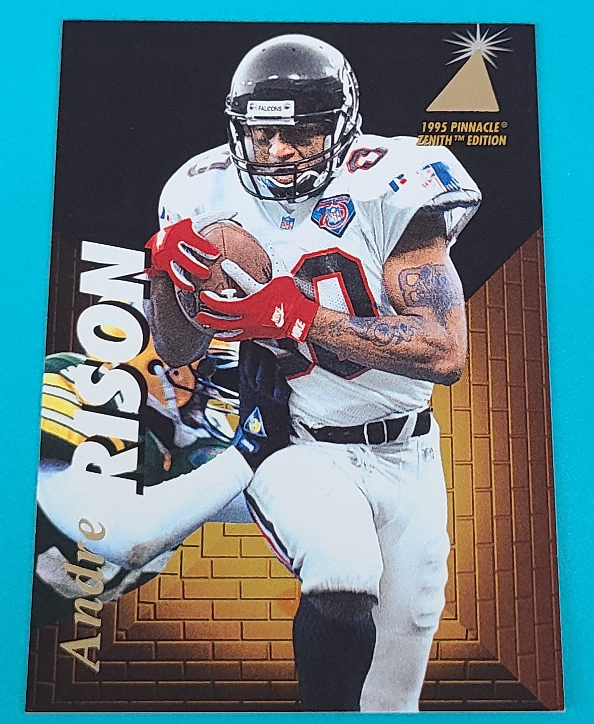 1995 Zenith #Z24 Andre Rison Atlanta Falcons FOOTBALL Card q