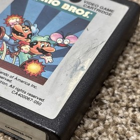Mario Bros Atari 7800 Game Cartridge TESTED and WORKING!