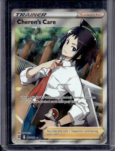 2022 Pokemon SWSH Brilliant Stars Cheren's Care #168/172