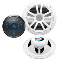 Boss Audio MG150W.6 Kit Mit MGR150B Und 2 MR6W Lautsprechern