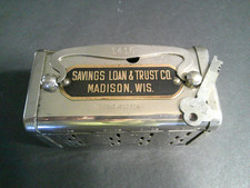 BANKERS SERVICE CORP.  $5 GOLD BANK SAVINGS & LOAN MADISON, WISC.  1 KEY # 1416