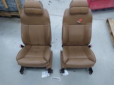 Bmw 750li E66 Pair Of Leather Front Bucket Seats With Motors 2006 2007 2008 Bmw 750li E66 Pair Of Leather Front Bucket Seats With Motors 2006 2007 2008