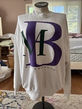 Vintage 1995 Sweatshirt Myrtle Beach SC XL White USA Made
