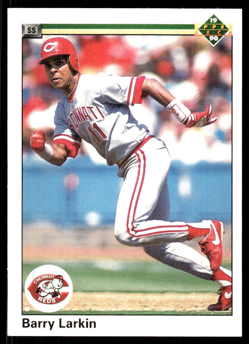 Barry Larkin 1990 Upper Deck #167 Reds FREE SHIPPING StackedPacks