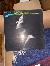 SHEILA JORDAN-PORTRAIT OF SHEILA BLUE NOTE MONO 1963 First Press  RVG EAR
