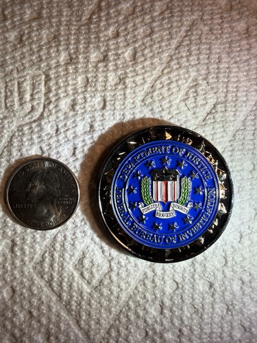 FBI Minneapolis Field Office Threat Management Challenge Coin - Picture 2 of 4