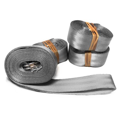 Nylon Webbing Tie Down Straps Double D Ring 2'' x 13' 4 Pack