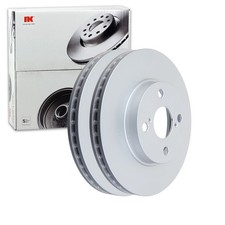 2X NK BREMSSCHEIBEN 255mm BELÜFTET VORNE PASSEND FÜR TOYOTA COROLLA PRIUS |