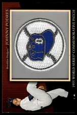2010 Topps Update #MCP119 Johnny Podres Manufactured Commemorative Patch