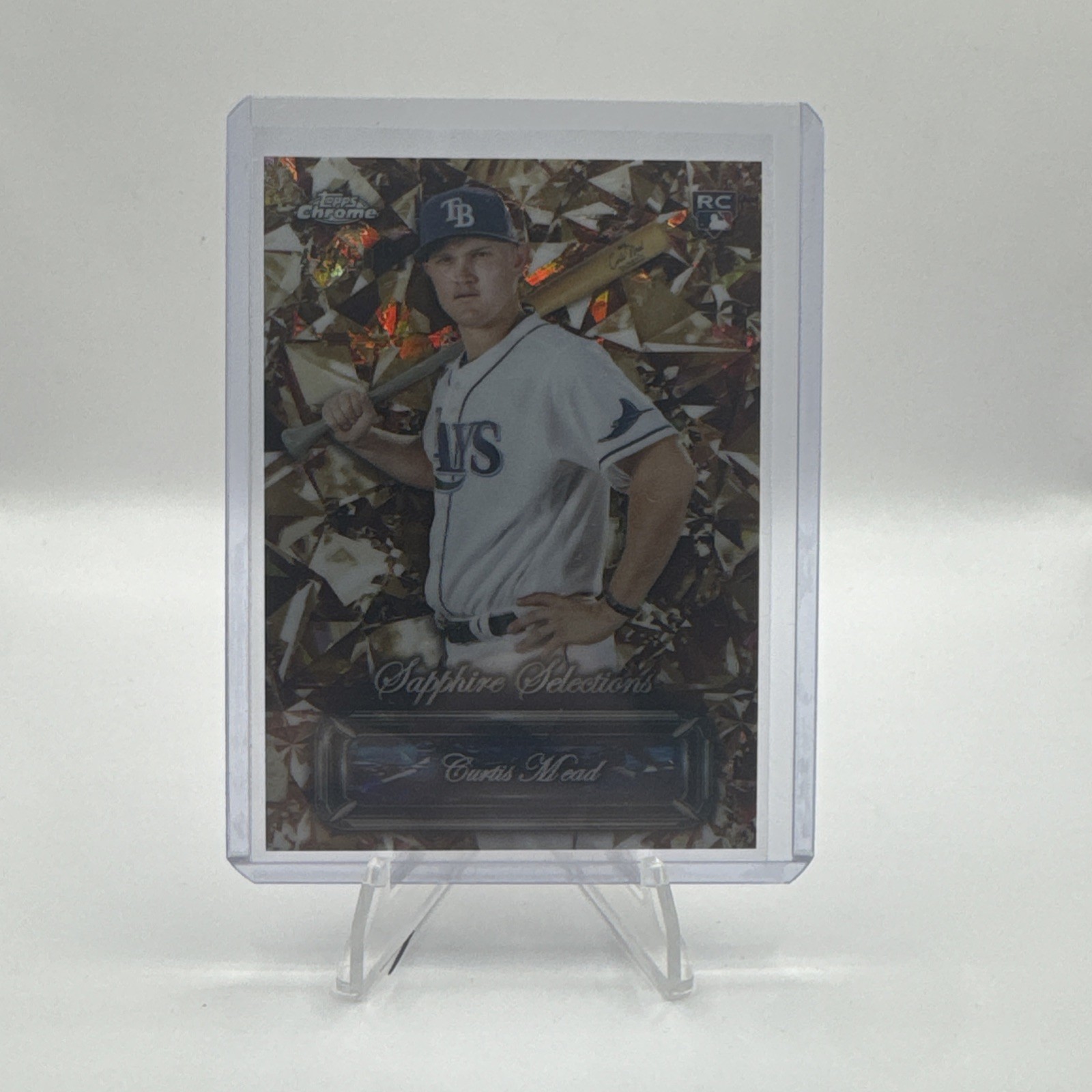 2024 Topps Chrome SAPPHIRE Curtis Mead /50 GOLD #SS-3 Sapphire SELECTIONS RC