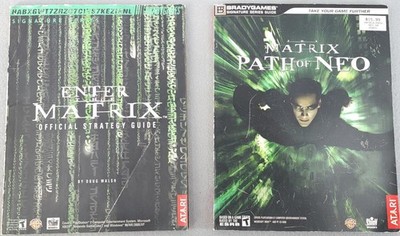 Enter the Matrix & Path of Neo Complete Set Official Strategy Guides